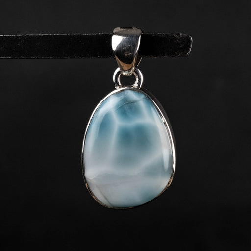 Larimar Pendant 5.58 g 31x16mm - InnerVision Crystals