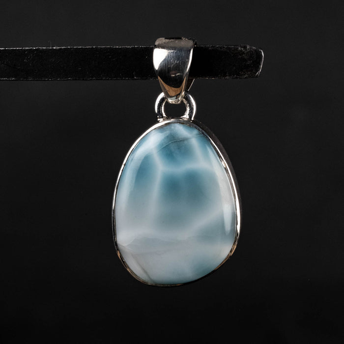 Larimar Pendant 5.58 g 31x16mm - InnerVision Crystals