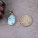 Larimar Pendant 6.22 g 32x16mm - InnerVision Crystals