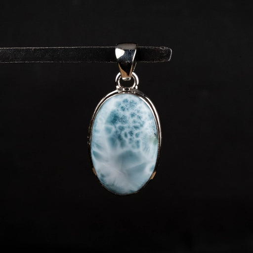 Larimar Pendant 9.80 g 40x19mm - InnerVision Crystals