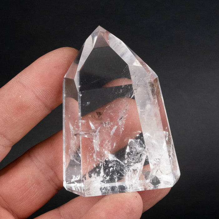 Lemurian Crystal Polished Point 105 g 63x46mm - InnerVision Crystals