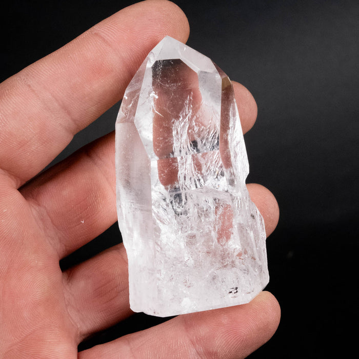 Lemurian Crystal Polished Point 123 g 70x39mm - InnerVision Crystals