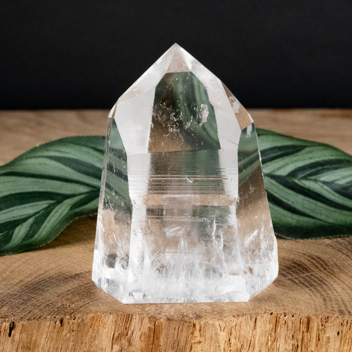 Lemurian Crystal Polished Point 150 g 63x49mm - InnerVision Crystals