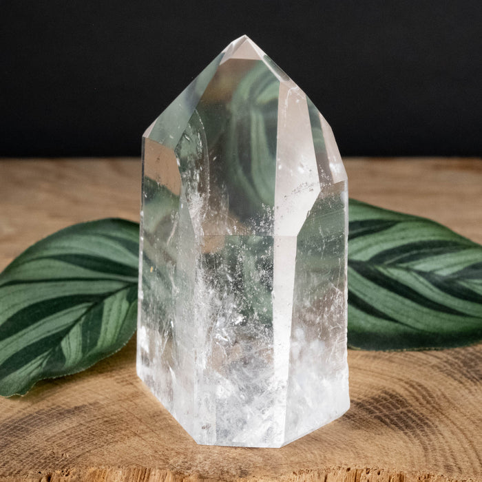 Lemurian Crystal Polished Point 186 g 70x53mm - InnerVision Crystals