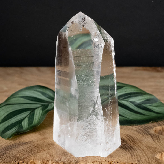 Lemurian Crystal Polished Point 190 g 83x44mm - InnerVision Crystals