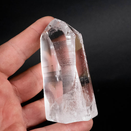 Lemurian Crystal Polished Point 190 g 83x44mm - InnerVision Crystals