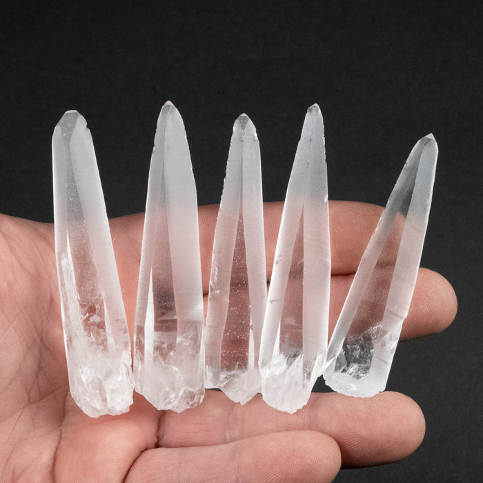 Lemurian Seed Crystal Laser Lot 106 g 70mm - 77mm - InnerVision Crystals