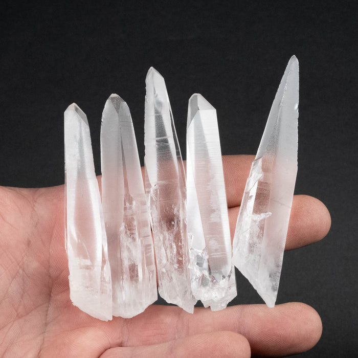 Lemurian Seed Crystal Laser Lot 126 g 76mm - 86mm - InnerVision Crystals