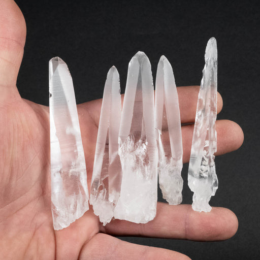 Lemurian Seed Crystal Laser Lot 128 g 79mm - 88mm - InnerVision Crystals