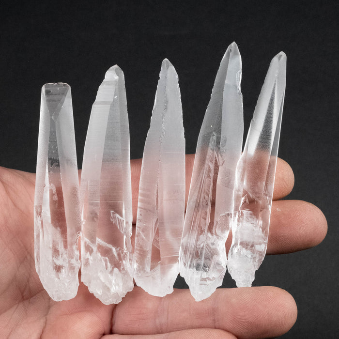 Lemurian Seed Crystal Laser Lot 129 g 77mm - 94mm - InnerVision Crystals