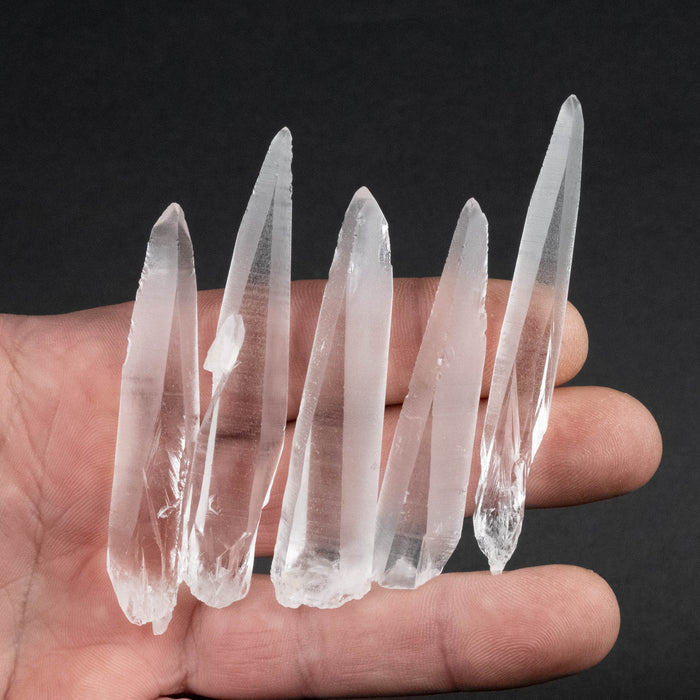 Lemurian Seed Crystal Laser Lot 56 g 63mm - 76mm - InnerVision Crystals