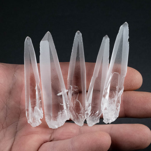 Lemurian Seed Crystal Laser Lot 64 g 64mm - 73mm - InnerVision Crystals