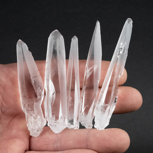 Lemurian Seed Crystal Laser Lot 66 g 63mm - 77mm - InnerVision Crystals