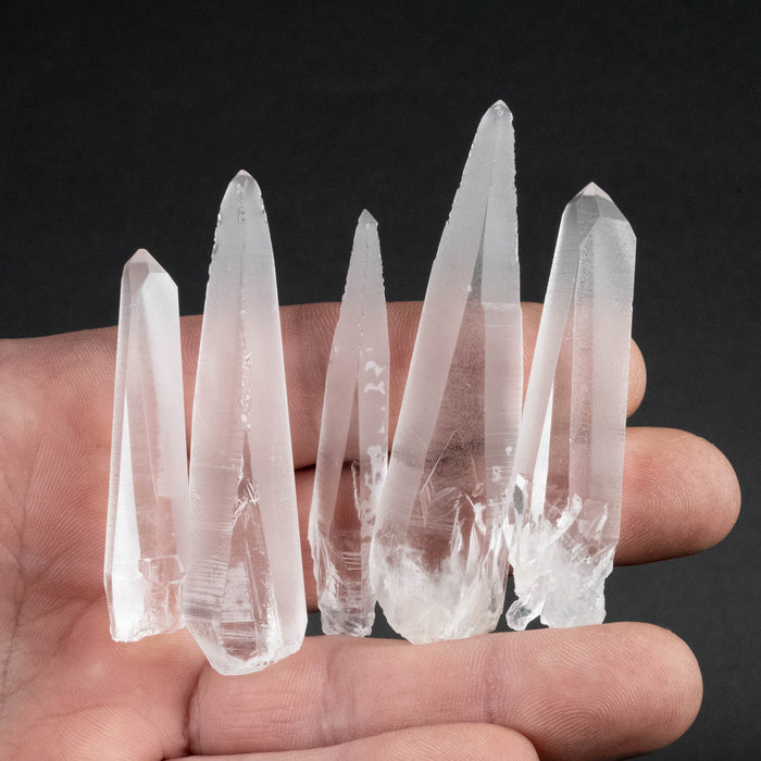 Lemurian Seed Crystal Laser Lot 72 g 52mm - 75mm - InnerVision Crystals