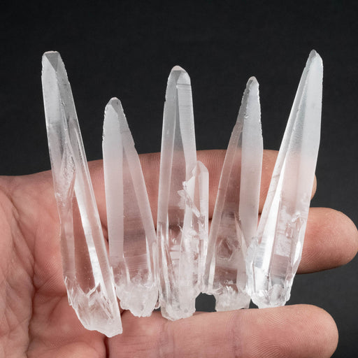 Lemurian Seed Crystal Laser Lot 77 g 64mm - 76mm - InnerVision Crystals