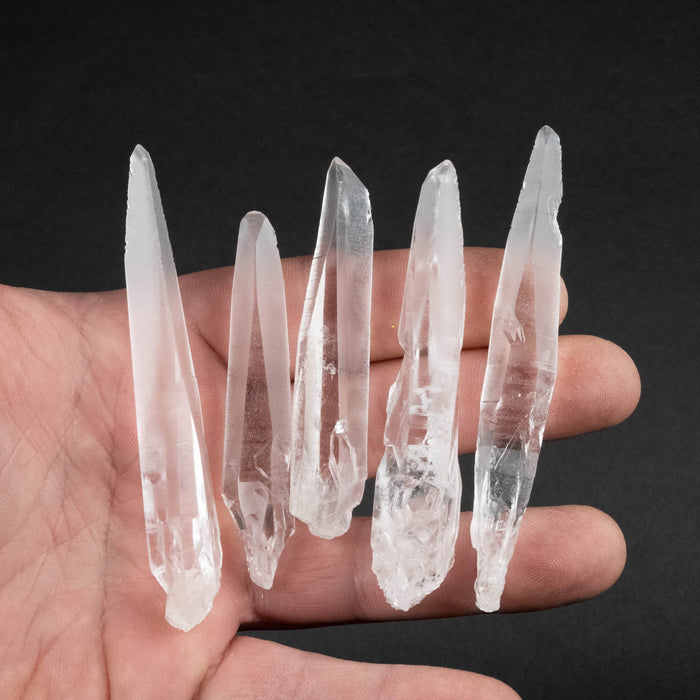 Lemurian Seed Crystal Laser Lot 79 g 69mm - 87mm - InnerVision Crystals