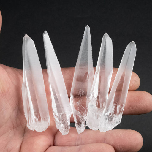 Lemurian Seed Crystal Laser Lot 87 g 74mm - 82mm - InnerVision Crystals