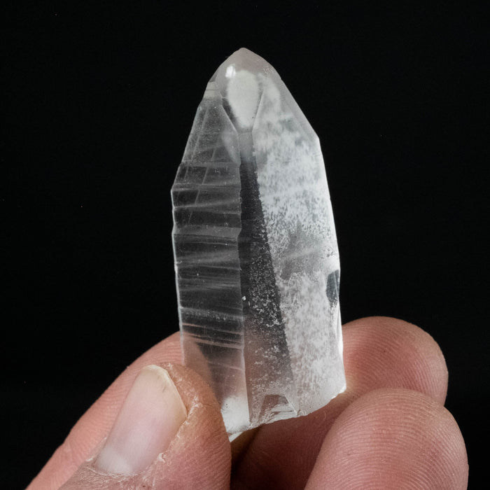 Lemurian Seed Crystal w/ Phantom 21 g 47x19mm - InnerVision Crystals