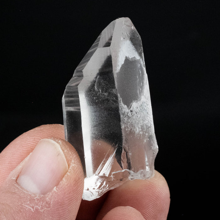 Lemurian Seed Crystal w/ Phantom 27 g 46x24mm - InnerVision Crystals