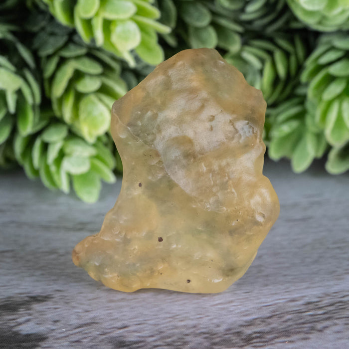 Libyan Desert Glass 12.10 g 37x23x13mm - InnerVision Crystals