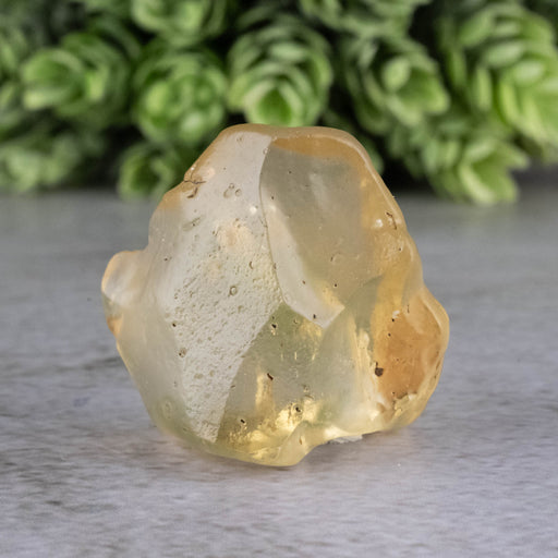 Libyan Desert Glass 13.39 g 31x30x15mm - InnerVision Crystals