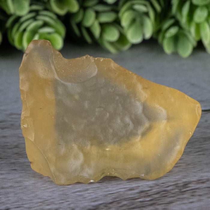 Libyan Desert Glass 13.92 g 37x31x14mm - InnerVision Crystals