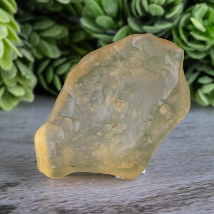 Libyan Desert Glass 15.21 g 43x28x12mm - InnerVision Crystals