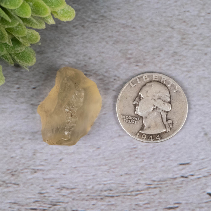 Libyan Desert Glass 7 g 26x18x14mm - InnerVision Crystals