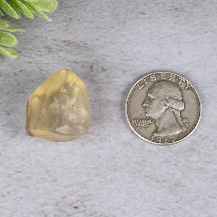 Libyan Desert Glass 7.01 g 21x19x13mm - InnerVision Crystals