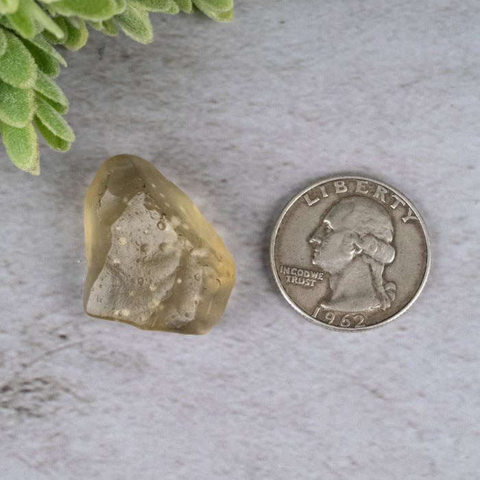 Libyan Desert Glass 7.32 g 28x21x12mm - InnerVision Crystals