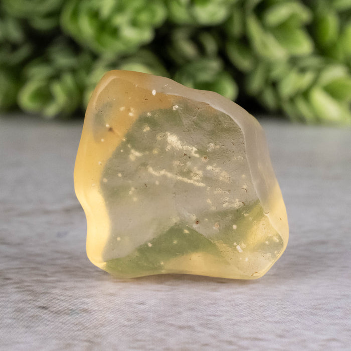 Libyan Desert Glass 7.54 g 24x23x10mm - InnerVision Crystals