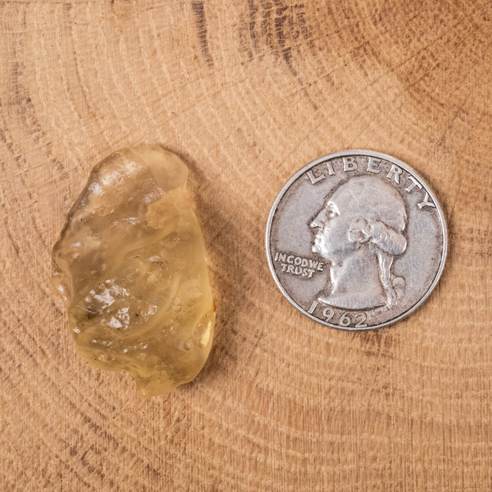 Libyan Desert Glass 7.72 g 33x22x12mm - InnerVision Crystals