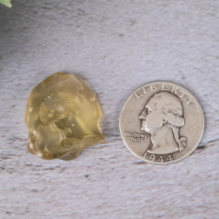 Libyan Desert Glass 8.38 g 25x24x18mm - InnerVision Crystals