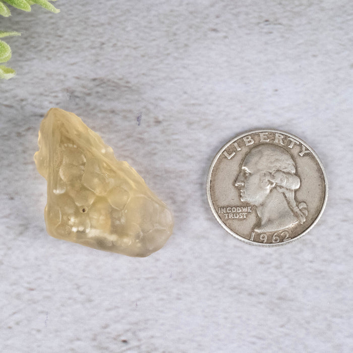 Libyan Desert Glass 9.53 g 36x19x20mm - InnerVision Crystals