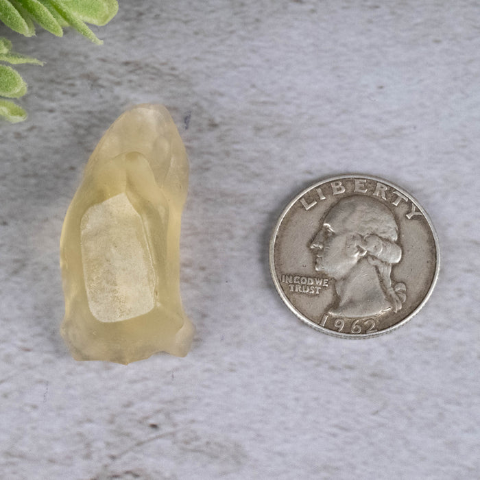 Libyan Desert Glass 9.87 g 36x18x18mm - InnerVision Crystals