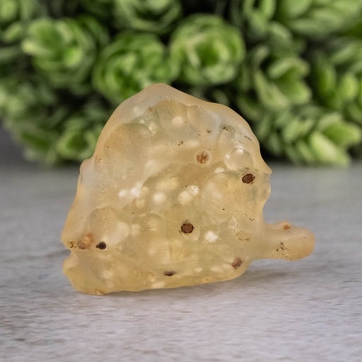 Libyan Desert Glass 9.88 g 33x27x14mm - InnerVision Crystals