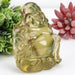 Libyan Desert Glass Buddha Carving 145 g 67x55x38mm - InnerVision Crystals