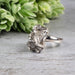 Meteorite Ring 16x11mm Size 6 Adjustable - InnerVision Crystals