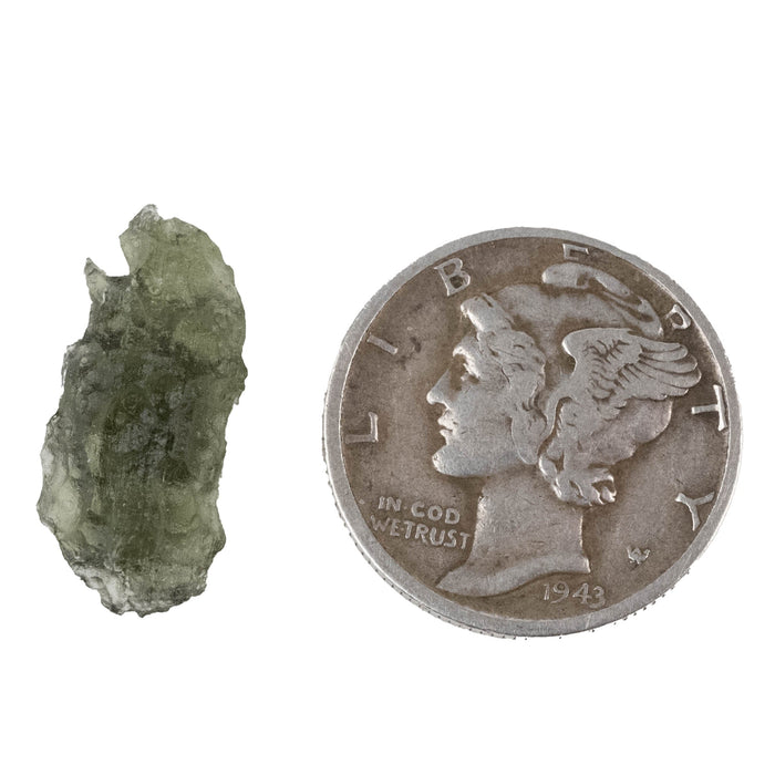 Moldavite 0.72 g 17x7x7mm - InnerVision Crystals