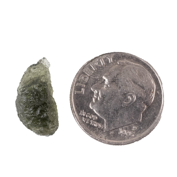 Moldavite 0.74 g 14x6x7mm - InnerVision Crystals