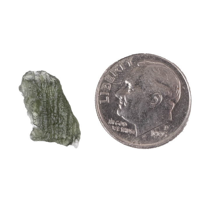 Moldavite 0.75 g 16x9x5mm - InnerVision Crystals