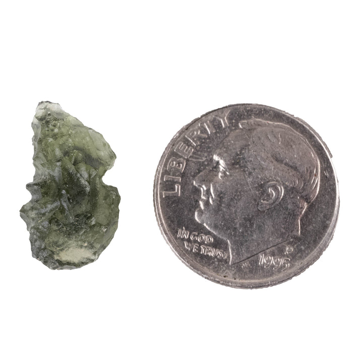 Moldavite 0.85 g 16x9x7mm - InnerVision Crystals