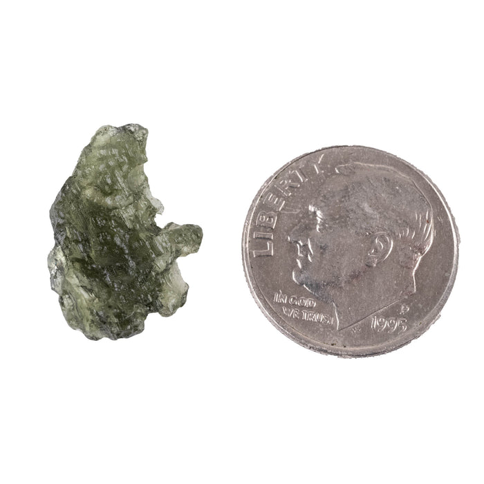 Moldavite 0.86 g 17x12x4mm - InnerVision Crystals