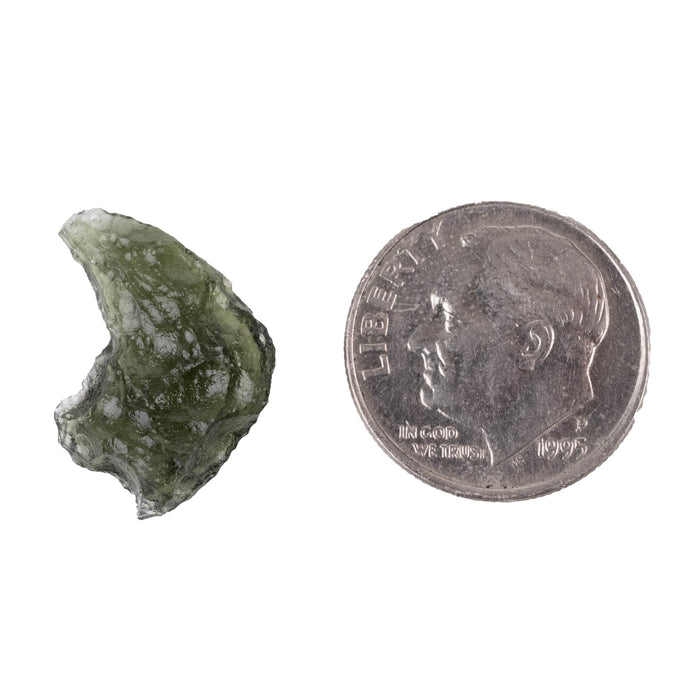 Moldavite 0.88 g 16x14x4mm - InnerVision Crystals