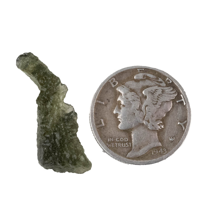 Moldavite 0.91 g 22x8x4mm - InnerVision Crystals