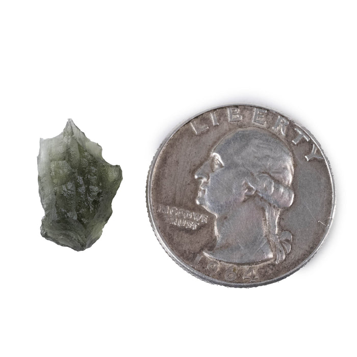 Moldavite 0.94 g 16x10x6mm - InnerVision Crystals