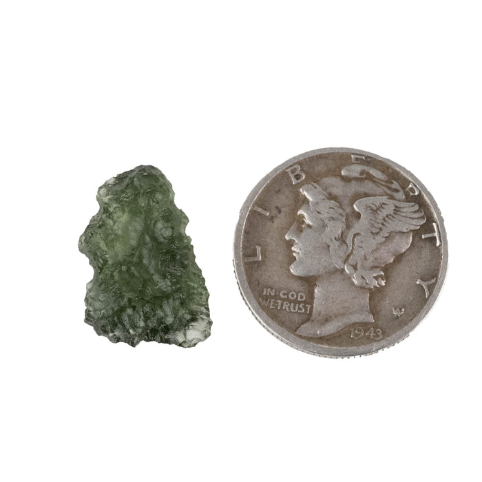 Moldavite 0.96 g 15x10x7mm - InnerVision Crystals