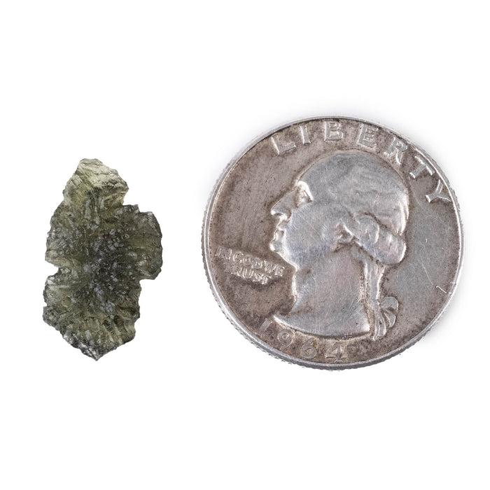 Moldavite 0.96 g 18x10x4mm - InnerVision Crystals