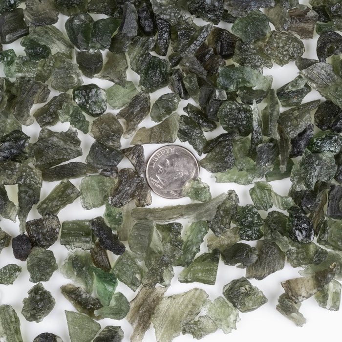 Moldavite 10 gram Lot | Small 1 g and under each - InnerVision Crystals