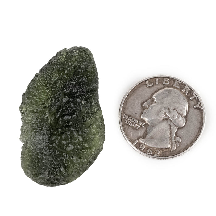 Moldavite 10.38 g 39x23x10mm - InnerVision Crystals